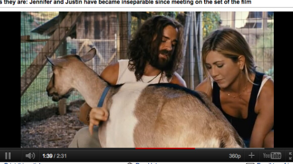 Jennifer Aniston : La bande-annonce du film où elle a rencontré son amoureux