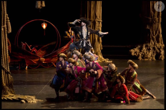 Représentation du ballet La Source à l'Opéra Garnier le 3 novembre 2011