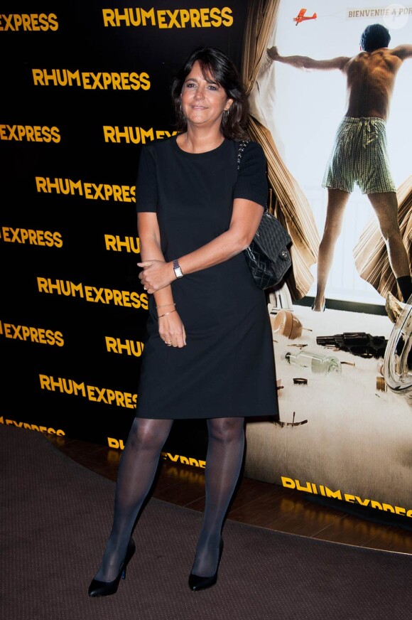 Valérie Expert lors de l'avant-première de Rhum Express, le 8 novembre 2011, à Paris.
