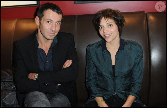 Julien Boisselier et Lizzie Brocheré pour Nuit Blanche à Paris le 8 novembre 2011.