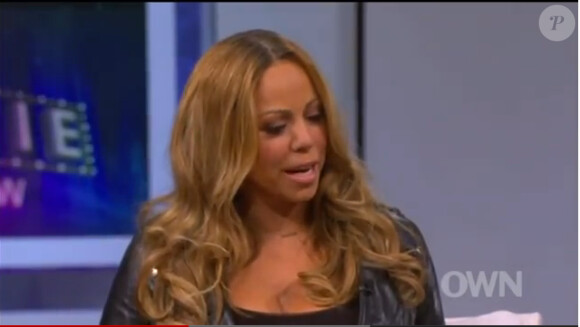 Mariah Carey lors du Rosie Show, mardi 8 novembre 2011. Elle annonce avoir perdu 32 kilos