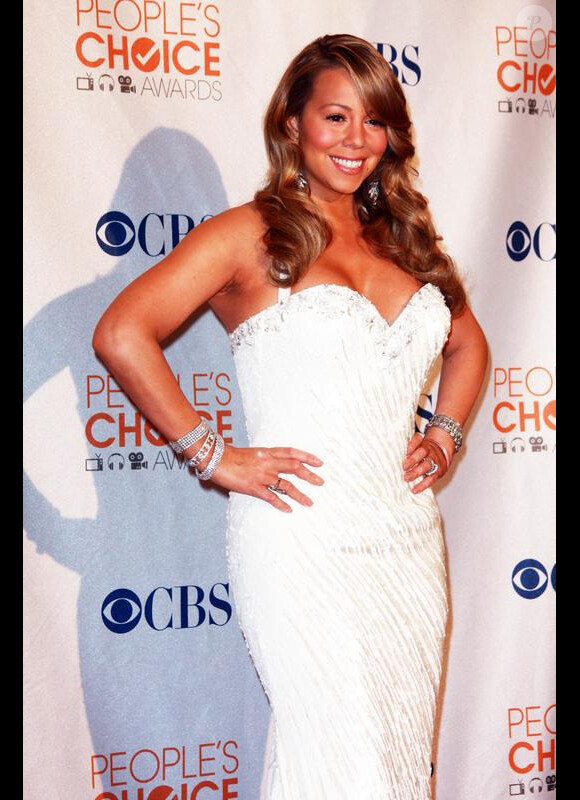 Mariah Carey en janvier 2010 à Los Angeles