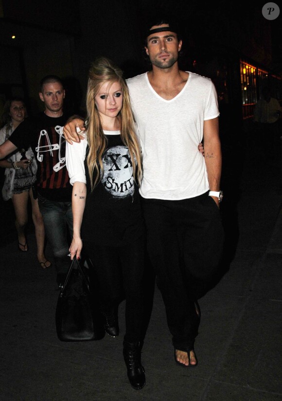 Avril Lavigne et Brody Jenner (photo : en juin 2011 à Toronto) étaient invités au mariage de David Foster, mastodonte canadien du monde de la musique, qui a épousé en quatrièmes noces sa compagne Yolanda le 11 novembre 2011.
