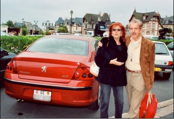 Elizabeth Teissier et son époux Gherard en octobre 2004.