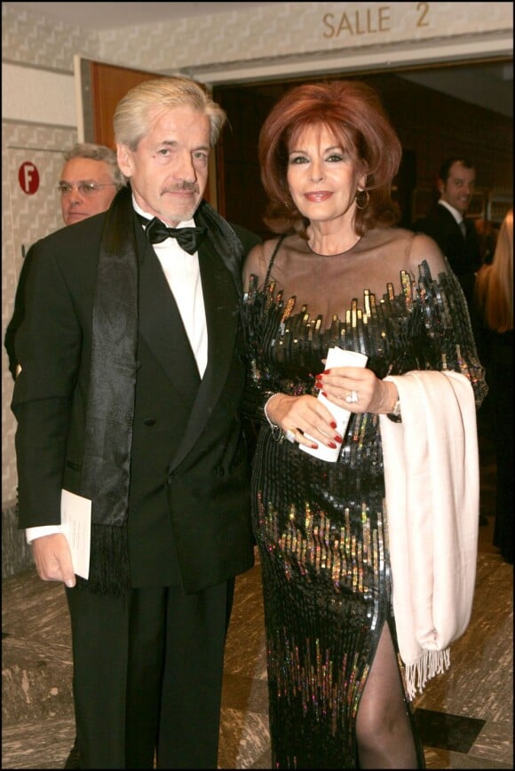 Elizabeth Teissier et son époux Gherard en février 2005.