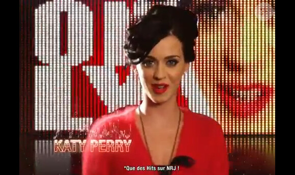 Katy Perry dans la dernière publicité NRJ.