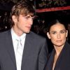 Demi Moore et Ashton Kutcher en avril 2005 à New York