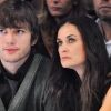 Demi Moore et Ashton Kutcher en octobre 2006 à Paris