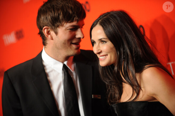 Demi Moore et Ashton Kutcher en mai 2010 à New York