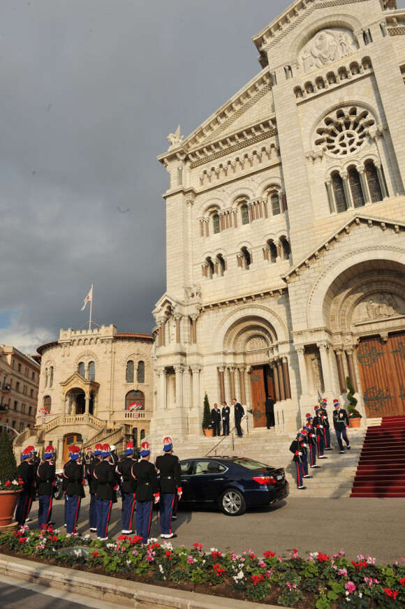 Messe donnée en Notre-Dame-Immaculée pour  la fête nationale à Monaco. Le 19 novembre 2011
