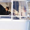 Eva Longoria et Eduardo Cruz sont sur un bateau... A Miami, le 19 novembre 2011
