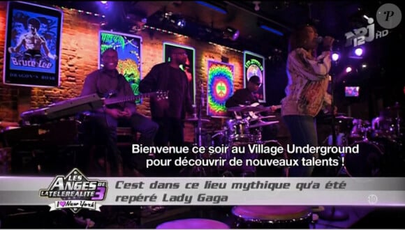 La scène du Village Underground dans les Anges de la télé-réalité 3, lundi 21 novembre 2011 sur NRJ 12