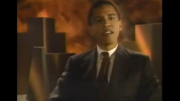 Barack Obama n'a pas toujours été le divin orateur d'aujourd'hui