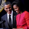Barack et Michelle Obama à Washington en novembre 2011