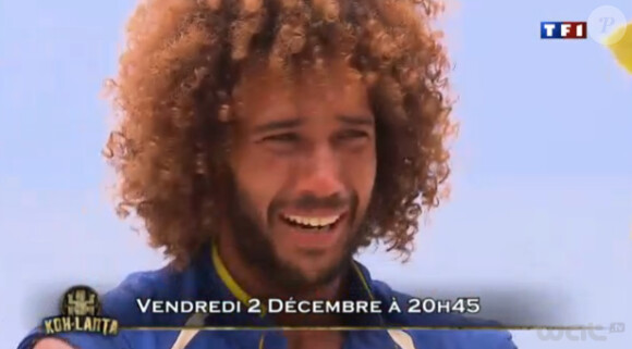 Laurent pleure dans la bande-annonce de Koh Lanta - Raja Ampat, diffusée le vendredi 2 décembre 2011 sur TF1