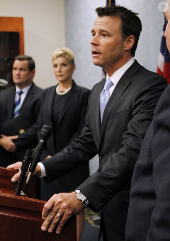 Le procureur David Walgren pendant le procès de Conrad Murray le 7 novembre 2011 à Los Angeles