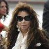 Latoya Jackson arrive au tribunal pour connaître la sentence du Docteur Murray dans le procès de la mort de Michael Jackson, le 29 novembre 2011, à Los Angeles