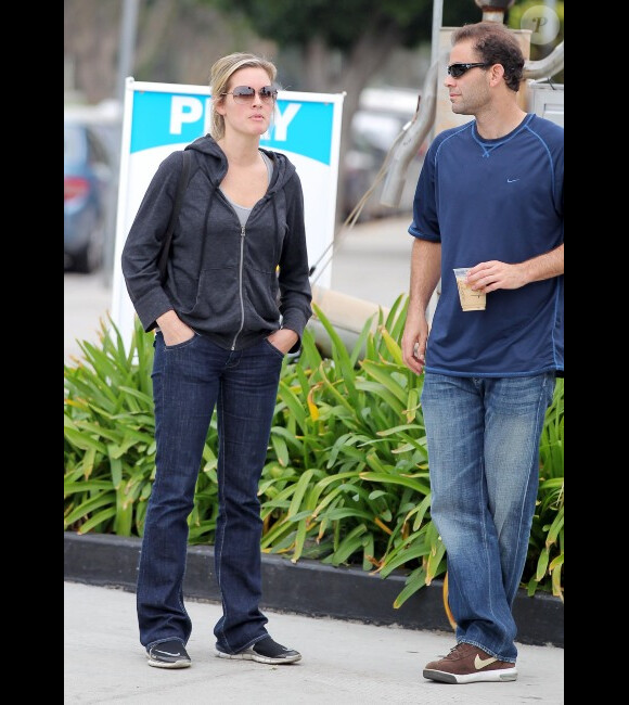 Pete Sampras et sa femme Bridgette Wilson le 29 novembre 2011 à Los Angeles