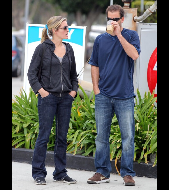 Pete Sampras et sa femme Bridgette Wilson le 29 novembre 2011 à Los Angeles