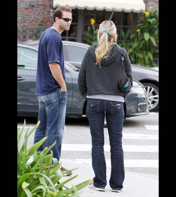Pete Sampras et sa femme Bridgette Wilson le 29 novembre 2011 à Los Angeles