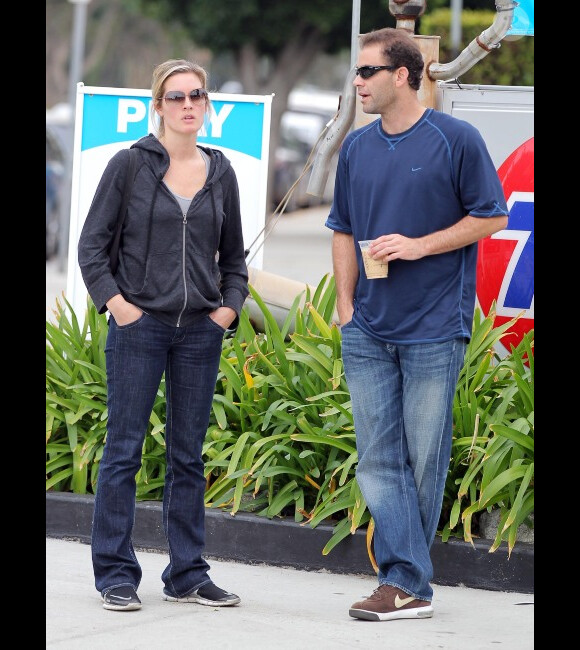 Pete Sampras et sa femme Bridgette Wilson le 29 novembre 2011 à Los Angeles