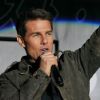 Tom Cruise et Paula Patton présentent Mission : Impossible - Protocole Fantôme, à Tokyo, Japon, le 4 décembre 2011.