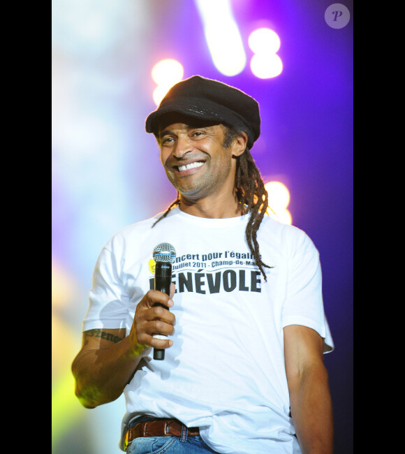 Yannick Noah le 14 juillet 2011 à Paris