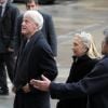 Bill et Hillary Clinton lors des funérailles d'Etat de Vaclav Havel à Prague le 23 décembre 2011