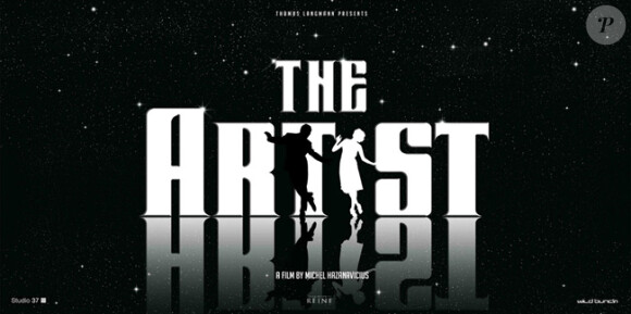 Une afiche américaine de The Artist.