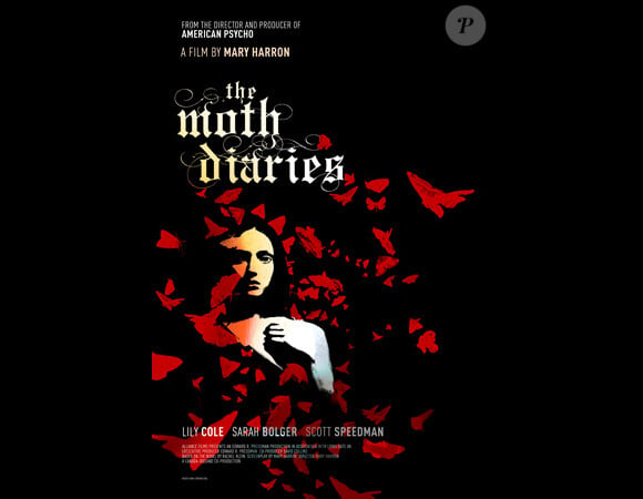 L'affiche de The moth diaries, avec Lily Cole.