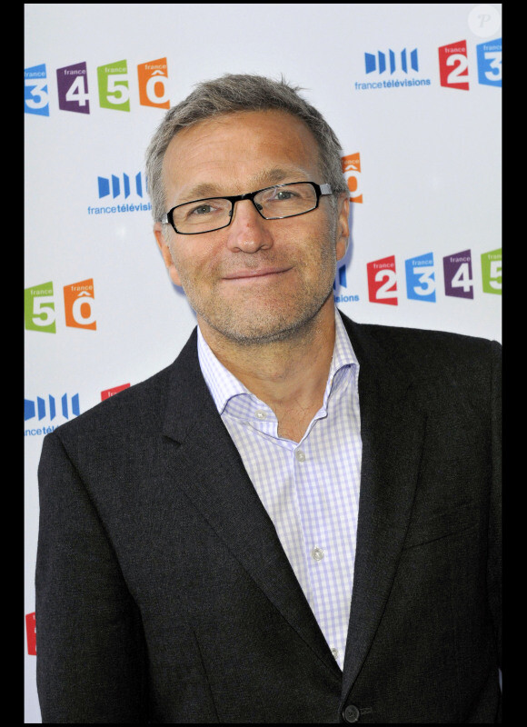 Laurent Ruquier en septembre 2010 à la conférence de presse de France Télévisions à Paris