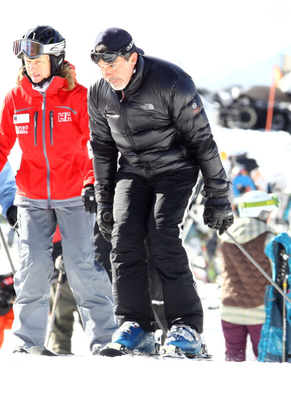 Antonio Banderas se lance à Aspen le 27 décembre 2011