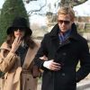Eva Mendes et Ryan Gosling à Paris, le 26 novembre 2011.