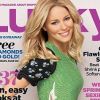 Elizabeth Banks en couverture du magazine Lucky - février 2012