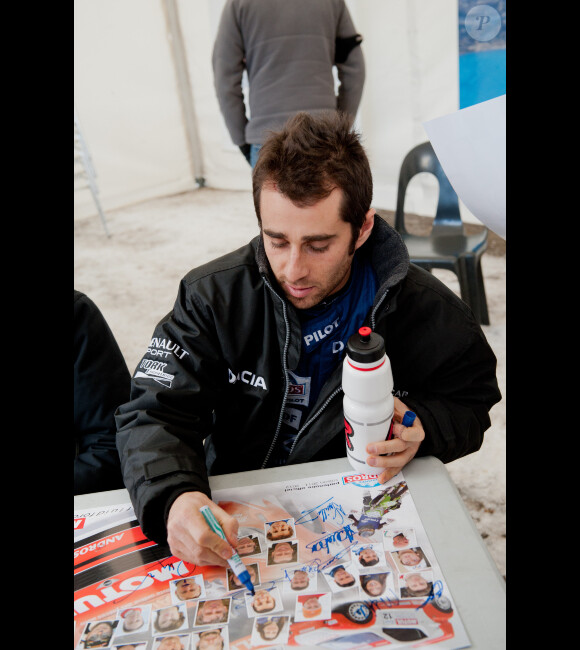 Nicolas Prost le 7 janvier 2012 à Isola 2000