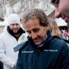 Alain Prost le 7 janvier 2012 à Isola 2000