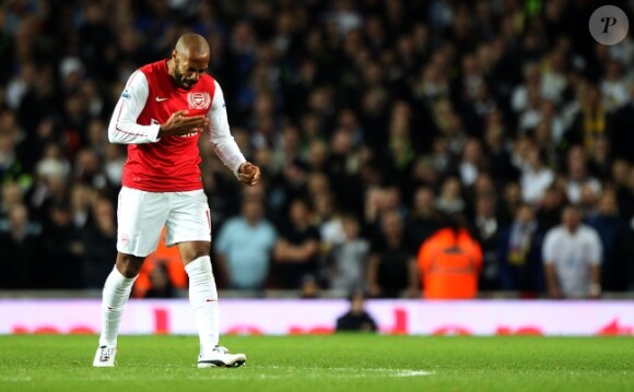 Thierry Henry le 9 janvier 2012 à Londres