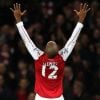 Thierry Henry acclamé par le public lors de son retour le 9 janvier 2012 à Londres