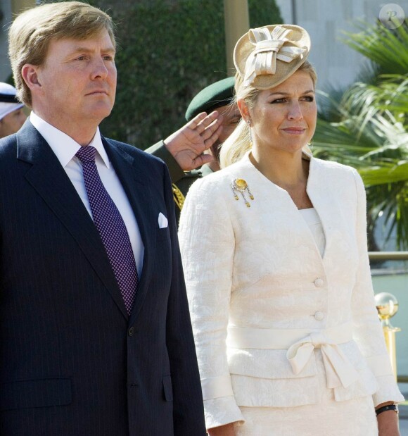 La reine Beatrix, le prince Willem-Alexander et la princesse Maxima des Pays-Bas effectuaient les 8 et 9 janvier 2011 une visite officielle dans les Emirats arabes unis.