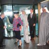 Visite à Masdar City, à Abu Dhabi. La reine Beatrix, le prince Willem-Alexander et la princesse Maxima des Pays-Bas effectuaient les 8 et 9 janvier 2011 une visite officielle dans les Emirats arabes unis.