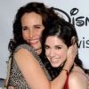 Andie MacDowell et Erica Dasher lors de la soirée ABC TCA Winter Press Tour All-Star Party au Langham Huntington Hotel à Los Angeles le 10 janvier 2012