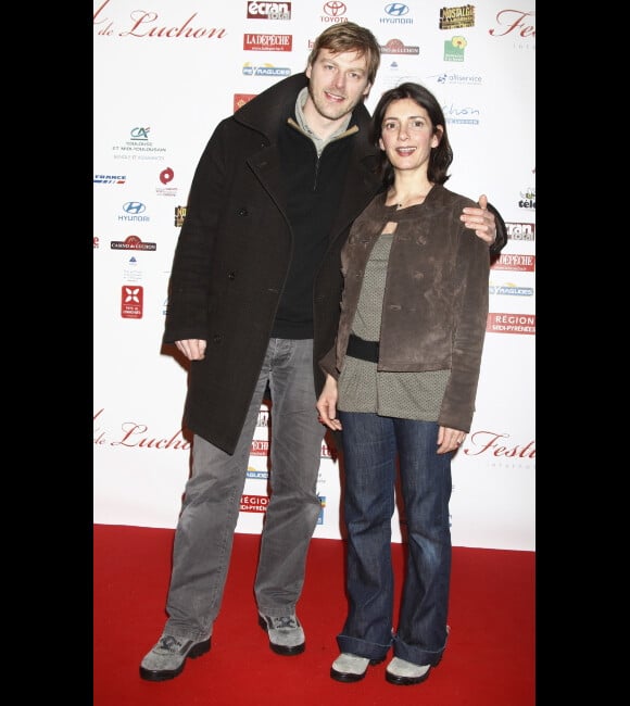 Valérie Karsenti et François Ferolato en février 2009 à Luchon