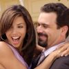 Eva Longoria et Ricardo Chavira en 2004 sur le tournage de Desperate Housewives