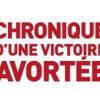 Chronique d'une victoire avortée, d'Anne Mansouret, aux éditions Jean-Claude Gawsewitch, 192 pages, 16,90 €. Paru le 5 janvier 2012.