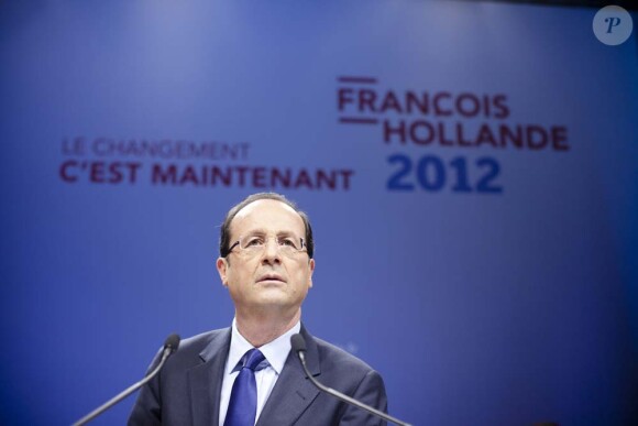 François Hollande à Paris, le 11 janvier 2012.