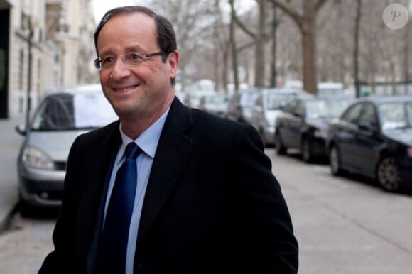 François Hollande en janvier 2012 à Paris
