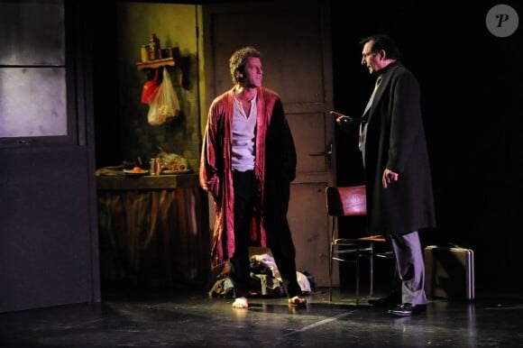 Vincent Winterhalter (Vinnie) et Serge Riaboukine (Carter) au Théâtre Marigny.