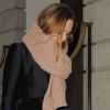 Stella McCartney quitte la soirée d'anniversaire de Kate Moss à Londres le 16 janvier 2012