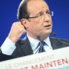 François Hollande organisait un grand rassemblement au Bourget, le 22 janvier 2012.