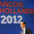 François Hollande organisait un grand rassemblement au Bourget, le 22 janvier 2012.